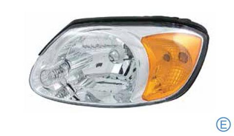 Hyudai Accent Ön Sağ Far Lambası Motorlu 2002 2004 Sarı Sinyalli
