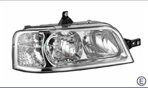 Fiat Ducato Ön Sol Motorlu Far Lambası 2001 2006