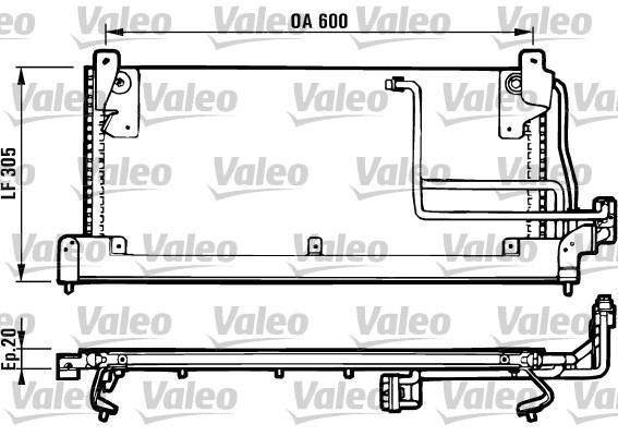 KLİMA RADYATÖRÜ 8FC351037591 CORSA-B TIGRA-B