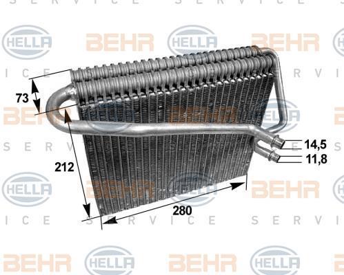 KLİMA EVAPORATÖRÜ 8FV351211031 ASTRA-G