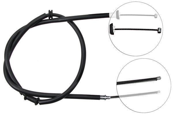 EL FREN TELİ ARKA SOL 4502681 NEMO FIORINO BIPPER (07-) (1677mm/1402mm) (DİZEL)