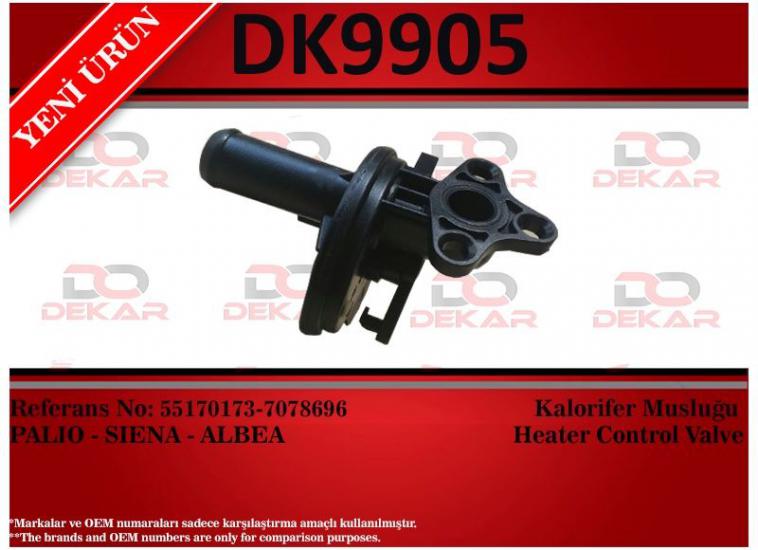 KALORİFER MUSLUĞU DK9905 PALİO SİENA ALBEA (55170173)