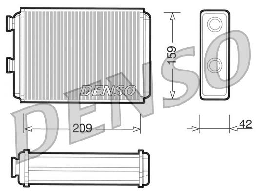 KALORİFER RADYATÖRÜ DRR09070 DOBLO 01 PUNTO 01 IDEA 04 KLİMALI