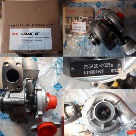 TURBO KOMPLE T7534205006S P308 1.6HDI FOCUS-II 1.6 TDCI 16V (110PS)