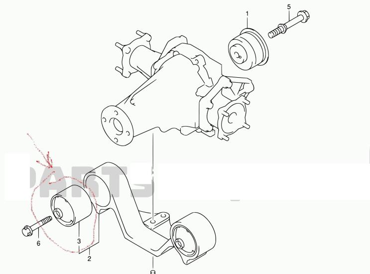 DEFRANSİYEL TAŞIYICI BURCU 29193 GRAND VITARA