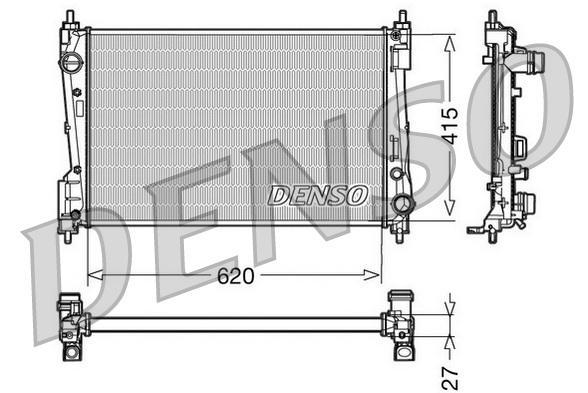 RADYATÖR RA0111150 CORSA-D (90PS) GRANDE PUNTO (05-) 1.3 JTD KLİMALI