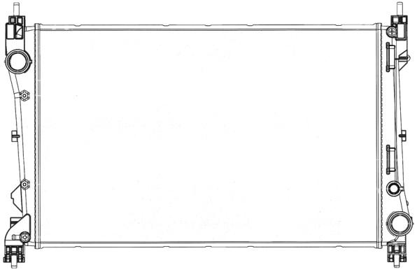RADYATÖR RA0111320 DOBLO 1.3 MULTIJET 85PS (51812209)