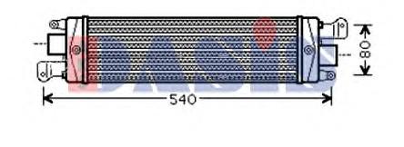TURBO RADYATÖRÜ 010CAC020 ALBEA 1.3JTD