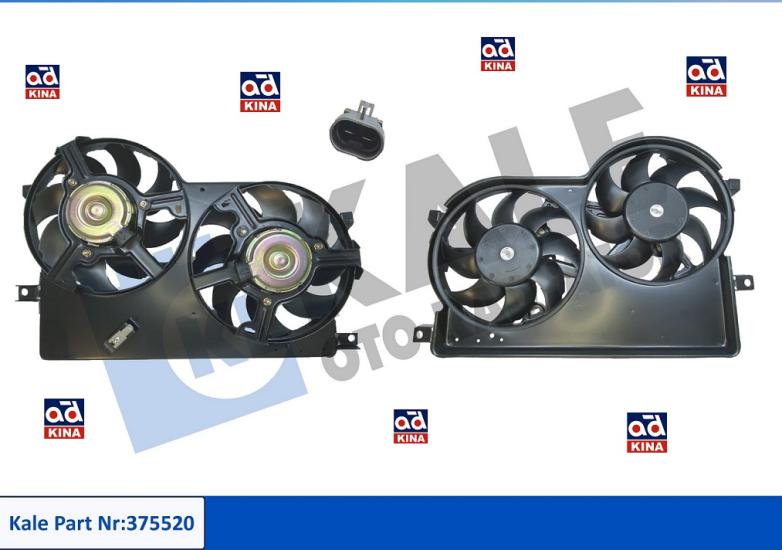 FAN MOTORU + DAVLUMBAZ 012622210 ALBEA 1.3 JTD