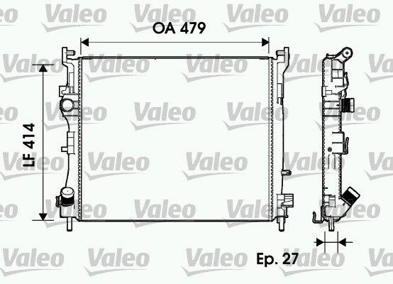 RADYATÖR 0528351AB CLIO-II THALIA 1.5 DCI KLİMALI (732960)