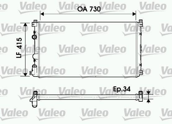 RADYATÖR 0543451AB MASTER-II 1.9 2.2 2.5 CDTI