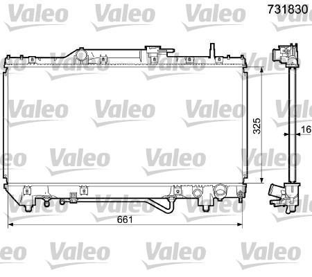 RADYATÖR 342165 CARINA  E 2.0 I 2.0 GLI 92 97 BRAZING AT