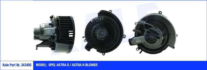 KALORİFER MOTORU 343495 ASTRA-G ASTRA-H 12V