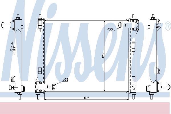 RADYATÖR 346005 JUKE 1.6 10- (BRAZING)