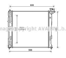 RADYATÖR 346155 İX35 SPORTAGE 2.0 CRDI 10- BRAZING AT