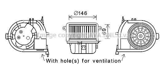 KALORİFER MOTORU 346875 CLIO II