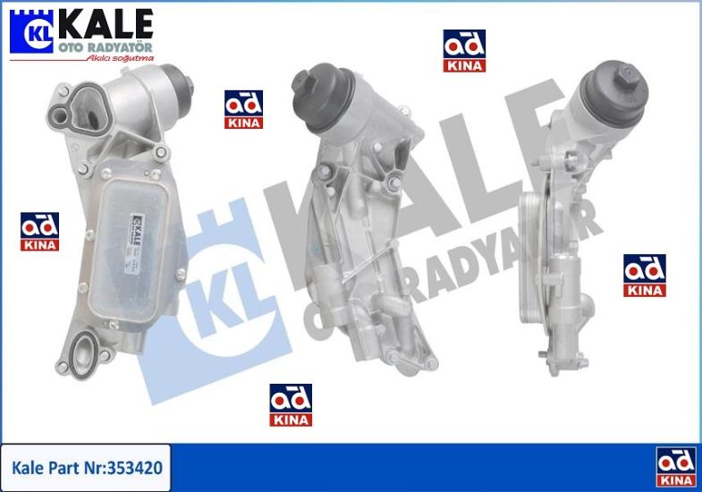 YAĞ SOĞUTUCU 353420 ASTRA-H-J CRUZE INSIGNIA Z1.6XER A16XER (5650364)