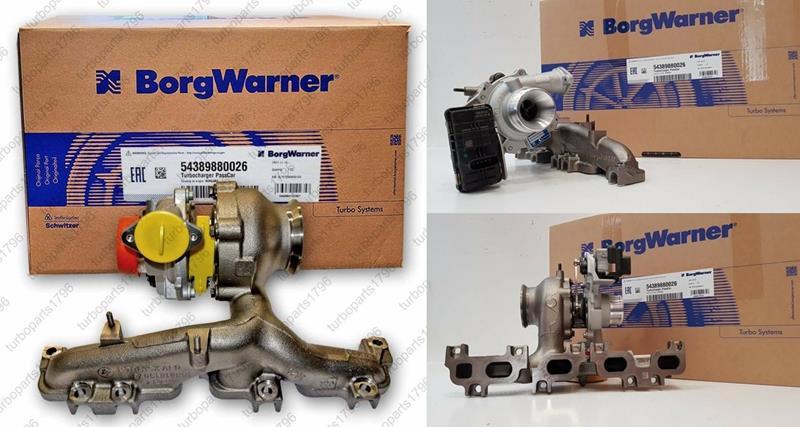 BORGWARNER TURBO MANİFOLDLU 54389880026 EGEA 1.6 MTJ (EURO6)