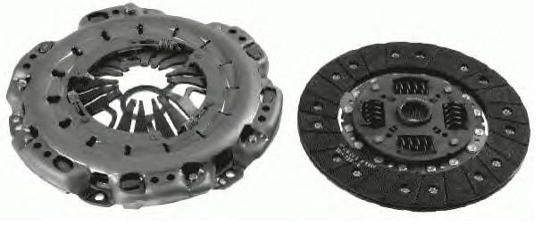 DEBRİYAJ SETİ 624327809 CRAFTER (06-) 2.5TDİ (BJK BJJ CEBA CEBB CECA)