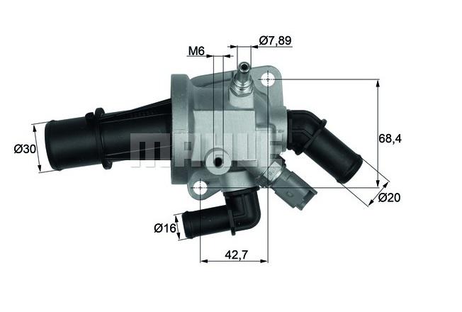 TERMOSTAT G852.88 MÜŞÜRLÜ ALBEA 1.3 JTD CORSA-C 1.3 CDTI