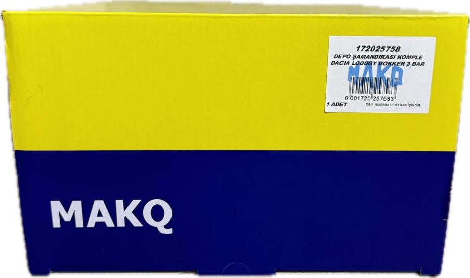 172025758R DEPO ŞAMANDIRASI KOMPLE DACIA LODDGY DOKKER 3 BAR
