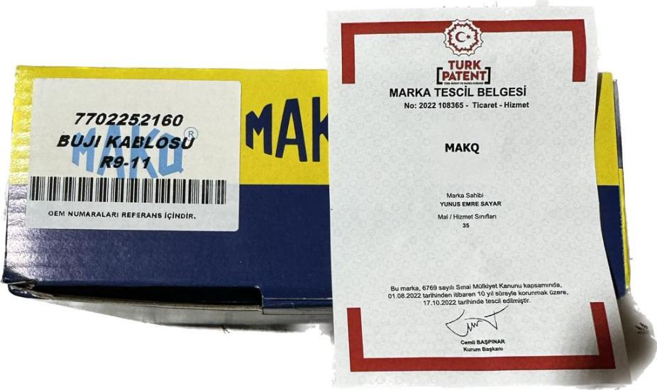 BUJİ KABLOSU 7702252160 R9 R11 R19 R21 BROADWAY FAIRWAY 1.4