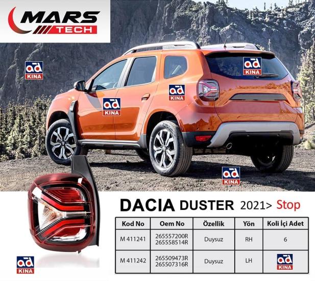 M411242 DACIA DUSTER 2021- SOL STOP (DUYSUZ)