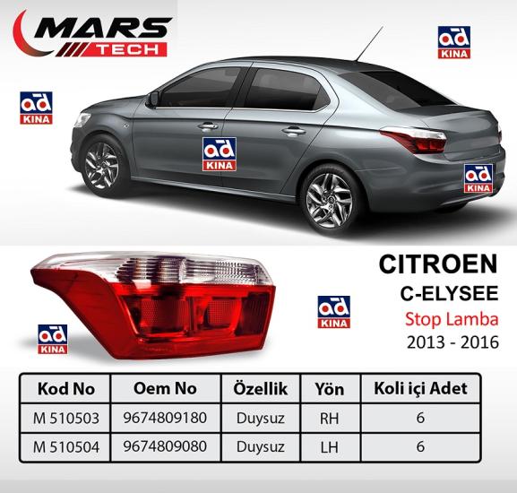 M510504 STOP KOMPLE SOL CITROEN C-ELYSE (13-16)