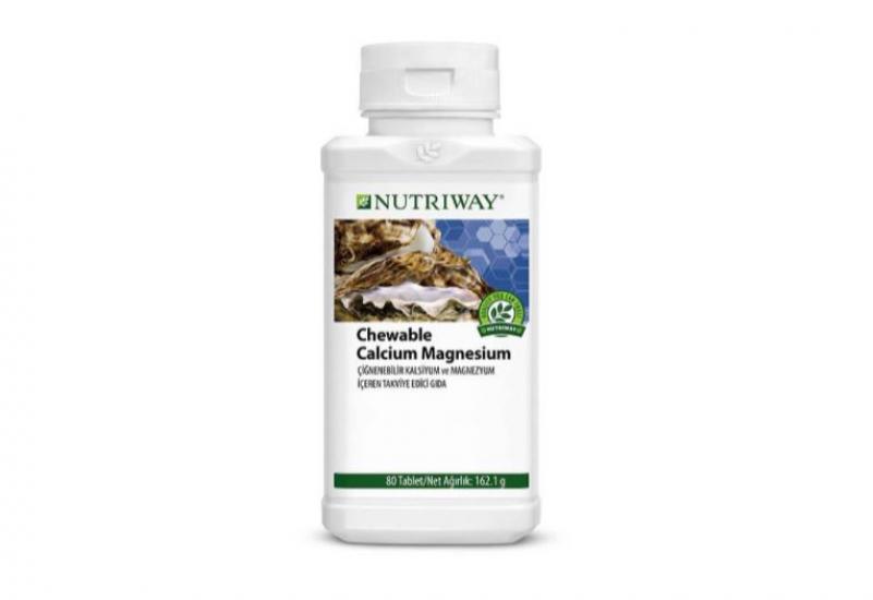 AMWAY Chewable Calcium Magnesium Nutriway™80 TABLE
