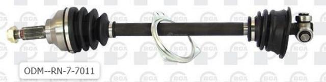 AKS KOMPLE SOL 10101015 TRAFİK-II 1.9 TDCI 01-