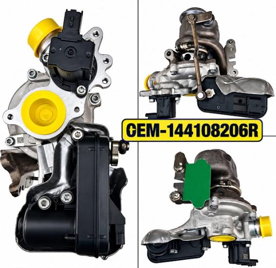 TURBO 144108206R CLIO V CAPTUR II DUSTER II 1.0TCE H4D
