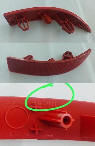 TAMPON REFLEKTÖRÜ ARKA SOL 265757838R KANGO 2024