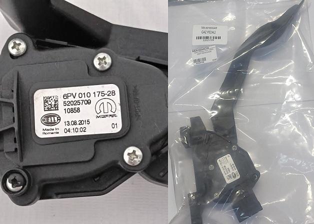 GAZ PEDALI 52025709 FIAT500X RENEGADE