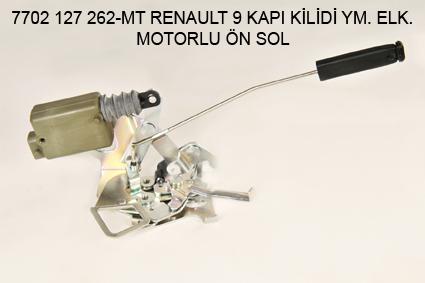 KAPI KİLİDİ ÖN SOL OEM 7702127262MT R9 BUTONLU (MOTORLU) ELEKTİRİKLİ