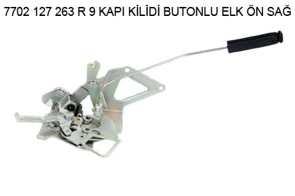 KAPI KİLİDİ ÖN SAĞ OEM 7702127263 R9 BUTONLU ELEKTİRİKLİ