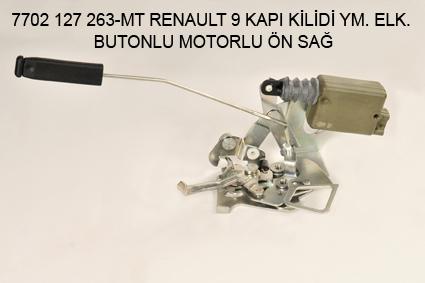KAPI KİLİDİ ÖN SAĞ OEM 7702127263MT R9 BUTONLU (MOTORLU) ELEKTİRİKLİ