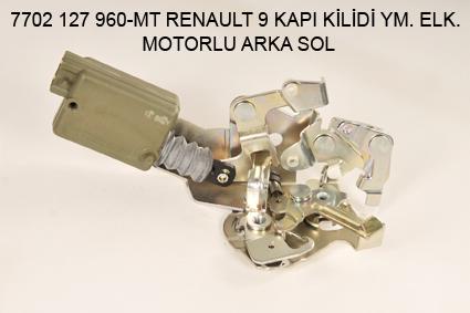 KAPI KİLİDİ ARKA SOL OEM 7702127960MT R9 ELEKTİRİKLİ (MOTORLU)