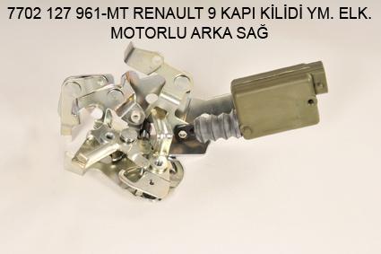 KAPI KİLİDİ ARKA SAĞ OEM 7702127961MT R9 ELEKTİRİKLİ (MOTORLU)