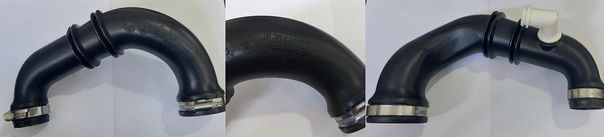 TURBO HAVA GİRİŞ BORUSU (KELEPÇELİ) 8200331958 MEGANE-II KANGO 1.5 DCI (K9K)