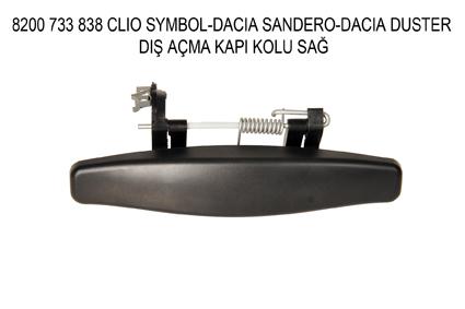 KAPI DIŞ AÇMA KOLU SAĞ OEM 8200733838 SYMBOL THALIA DACIA DUSTER SANDERO