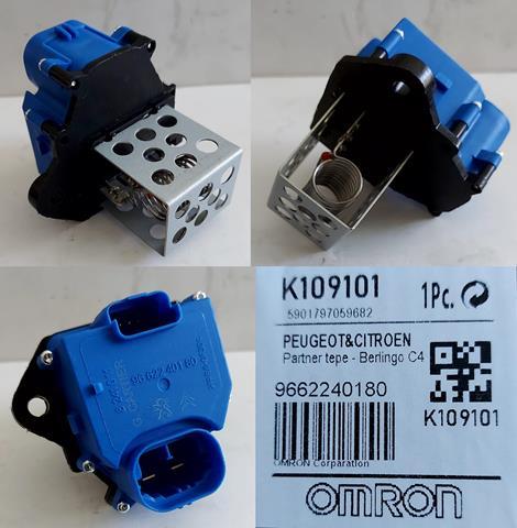 FAN REZİSTANSI BERLINGO 1.6İ 1.6HDİ