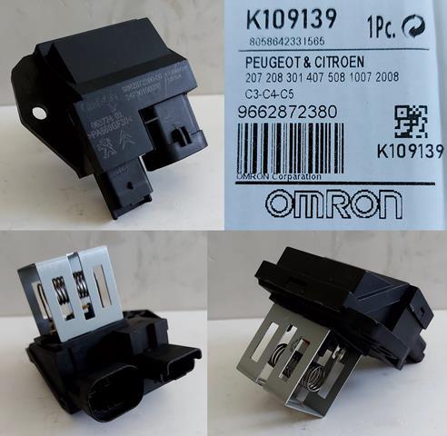 FAN REZİSTANSI P1007 P2008 P207 P208 P301 P407 P508 1.4 1.6 HDi P207 P208