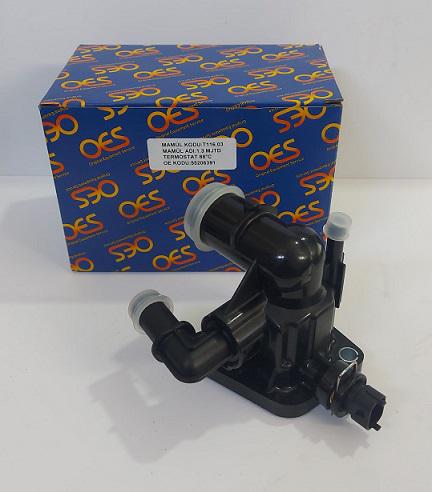 TERMOSTAT T116.03 KOMPLE 88°C EURO5 1.3JTD-MTJ-CDTI 10 LINEA DOBLO FIORINO G.PUNTO EVO AST J