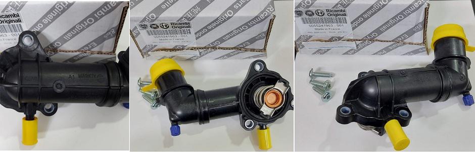 TERMOSTAT KOMPLE 55241963 DOBLO 1.6DMTJ 2.0DMTJ 10 G.PUNTO 1.6 DMTJ 08 EVO