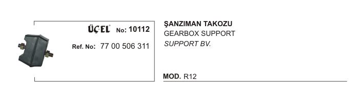 ŞANZUMAN TAKOZU 10112 R12 7700506311