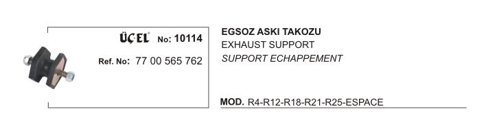 EKSOZ TAKOZU 10114 R12 7700565762