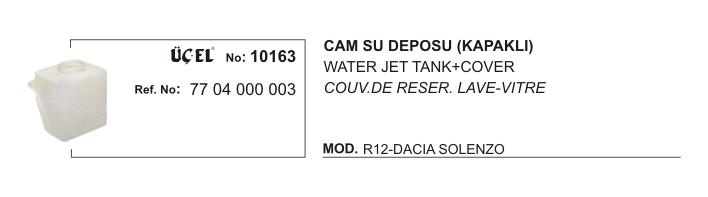 CAM YIKAMA SU DEPOSU 10163 R12 SOLENZO