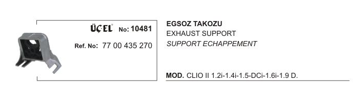 EKSOZ TAKOZU 10481 CLIO-II 7700435270