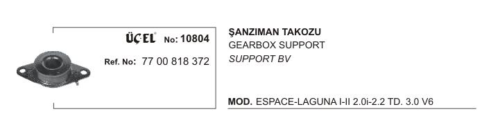 ŞANZUMAN TAKOZU SOL 10804 LAGUNA-I-II
