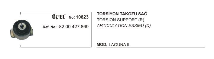 TORSİYON TAKOZU SAĞ 10823 LAGUNA-II 8200427869